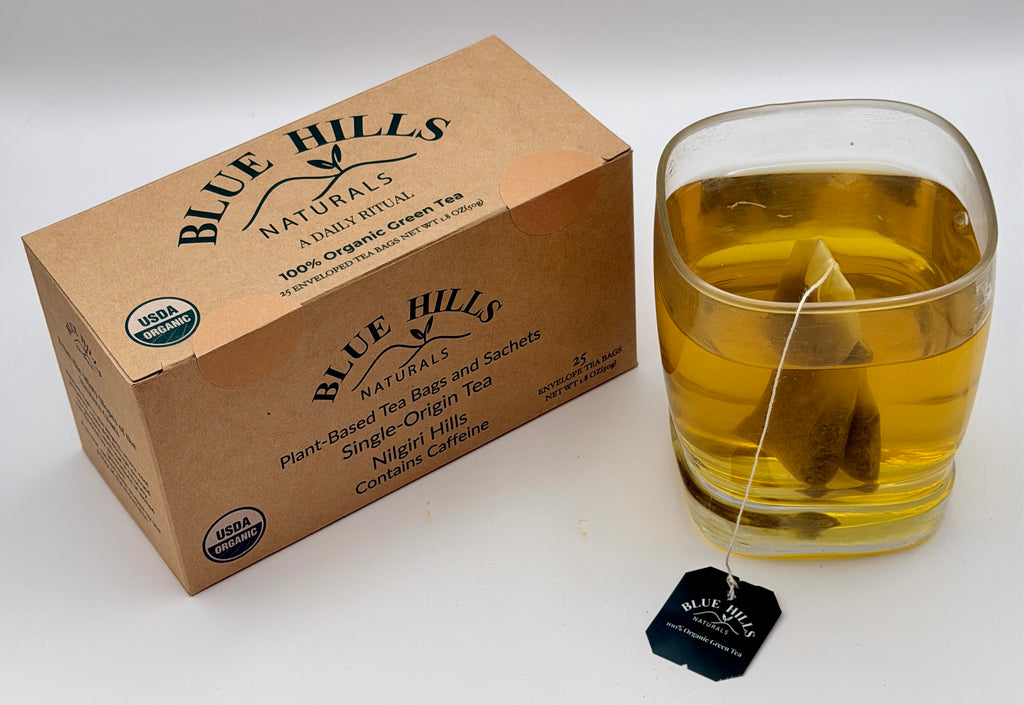Organic Green Tea – Nilgiri Hills (25 Sachets)