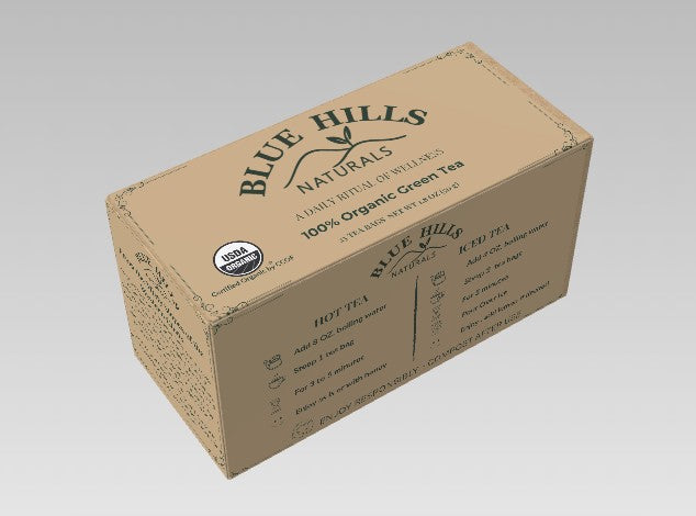 Organic Green Tea – Nilgiri Hills (25 Sachets)